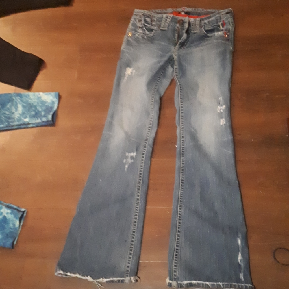 Size 26 hippy A6 jeans